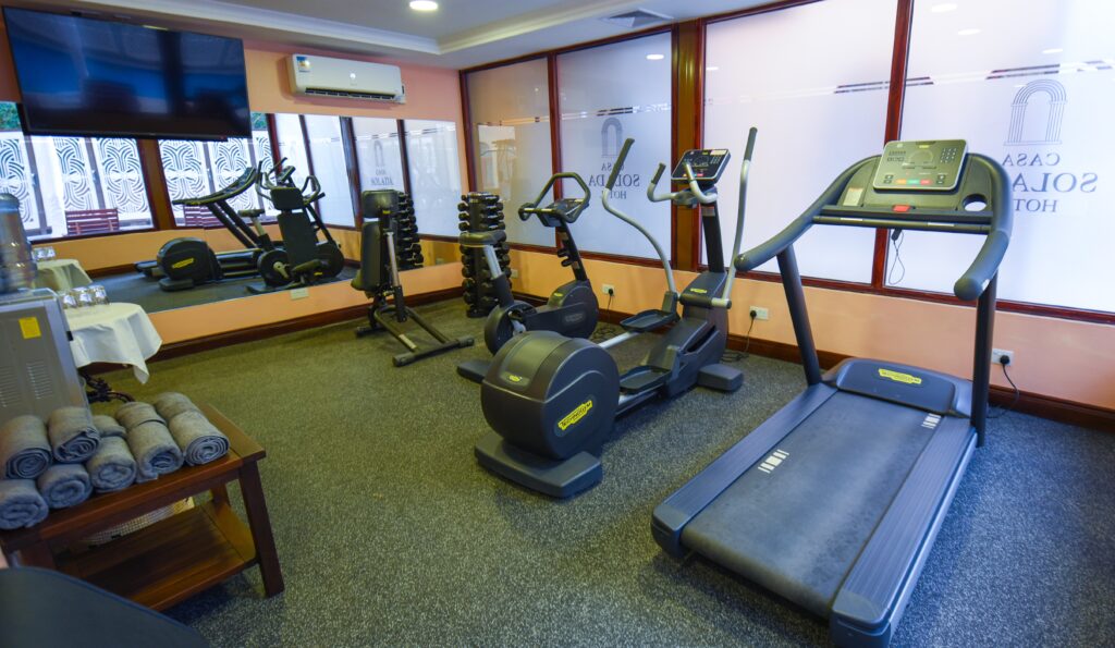 gym and pool facilities in Kampala